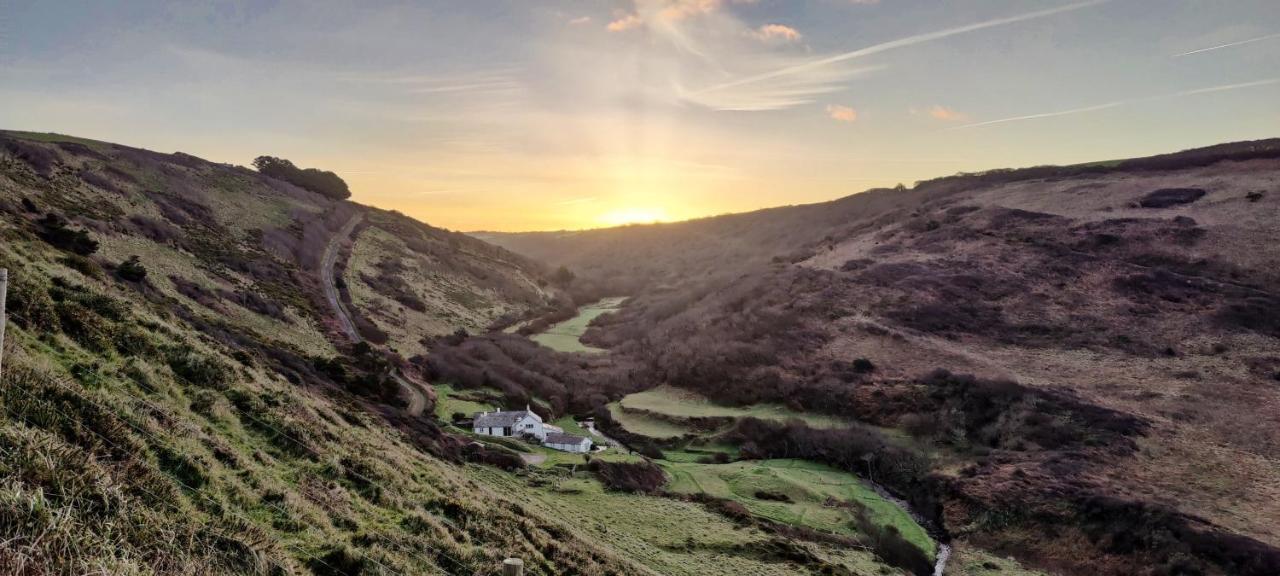 Darracott Farm Cottage Welcombe Esterno foto